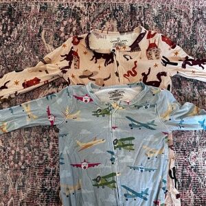 Caden Lane 3-6 month bamboo onesies
